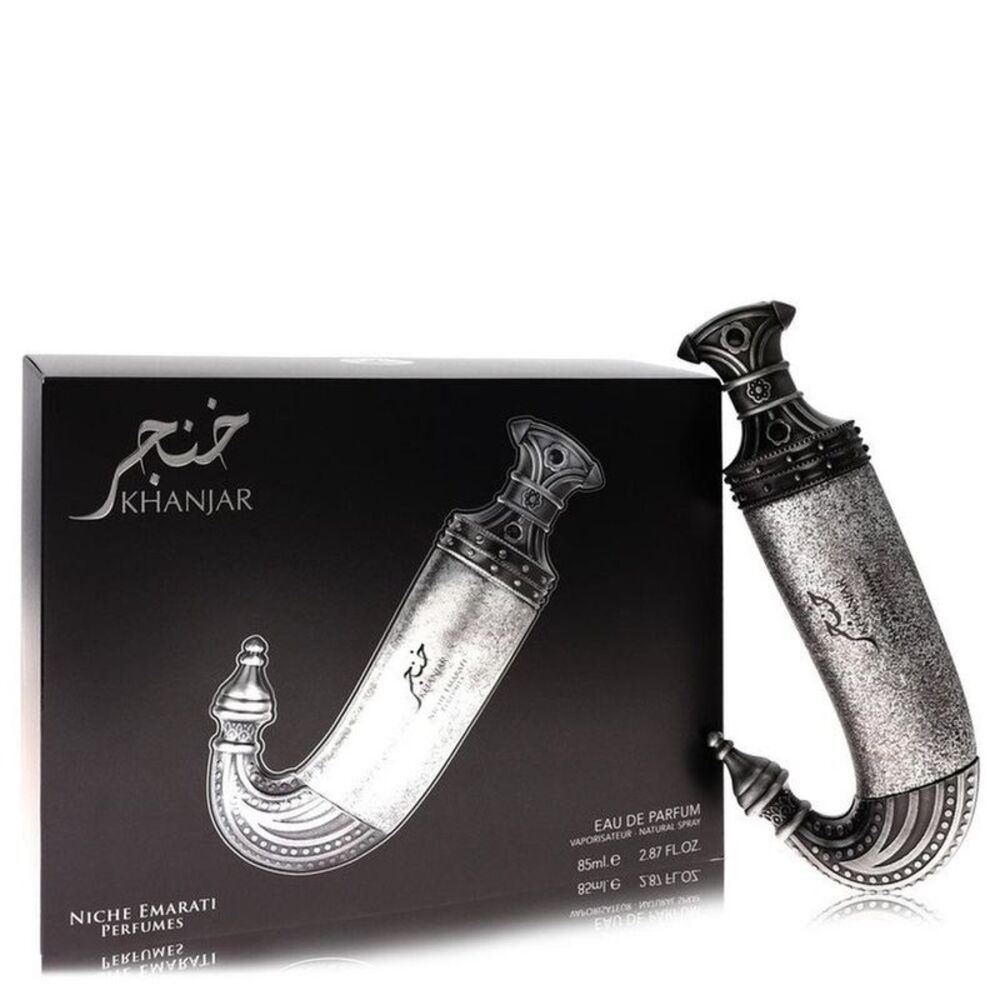 Lattafa Khanjar Eau De Parfum Dagger Bottle Men Deep Green